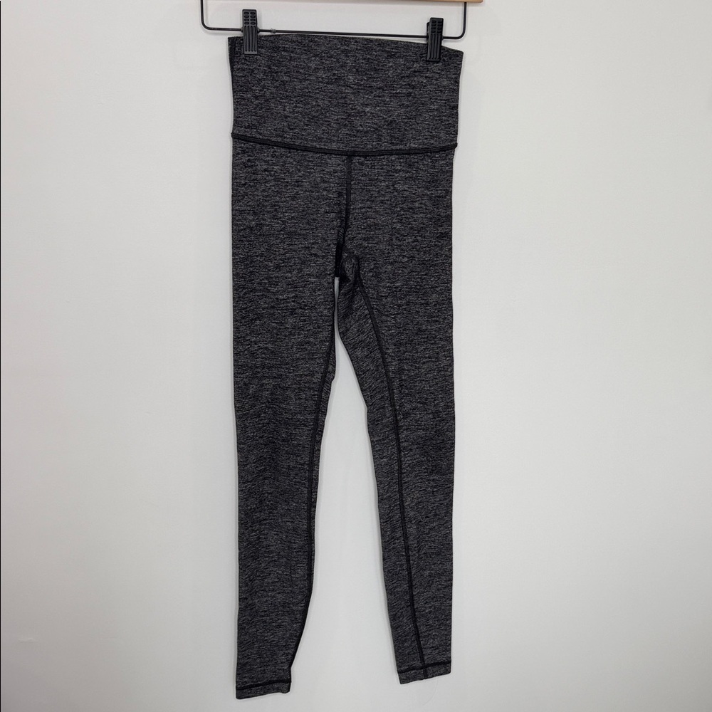 Lululemon Heathered Black Leggings